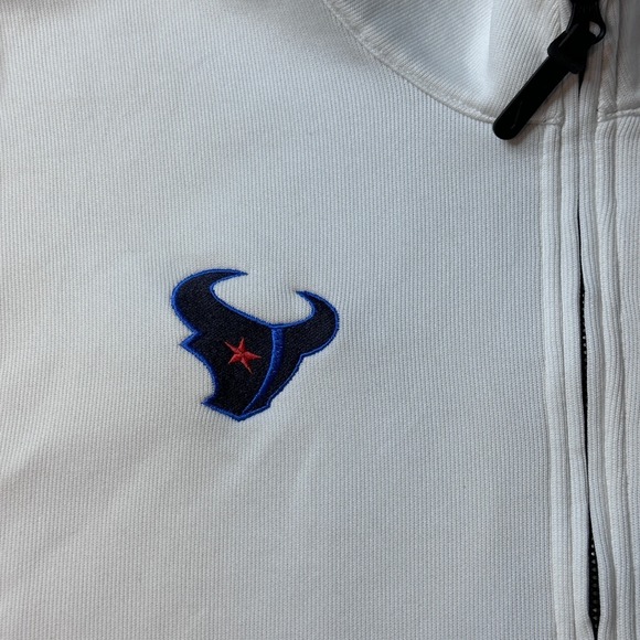 Houston Texans Nike Pullover Mens L White HJ8084-100 Quarter Zip Athletic Top - Picture 7 of 13